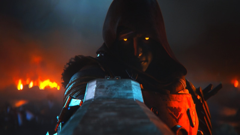 portrait, PC gaming, glowing eyes, Destiny 2, video games, Bungie, 1080P