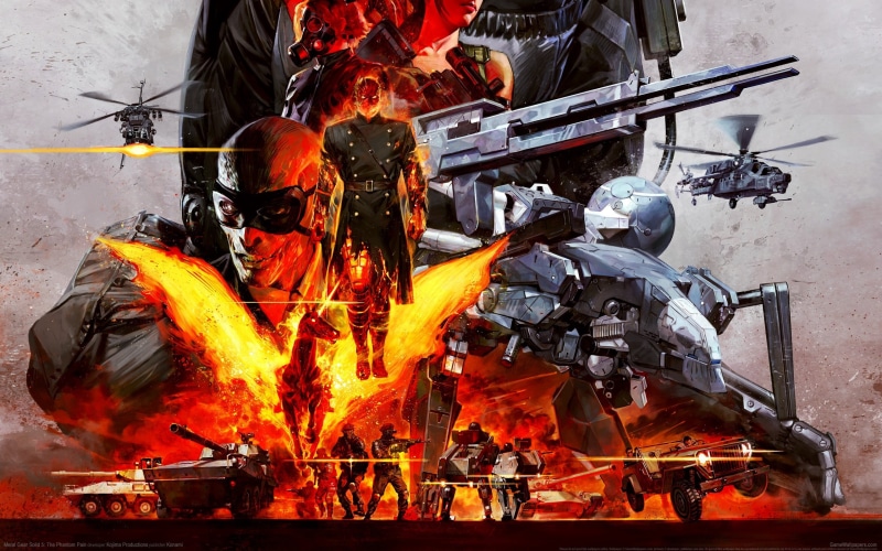 fire, Metal Gear Solid V: The Phantom Pain, communication, fire - natural phenomenon, 2K, heat - temperature, Metal Gear Solid , architecture