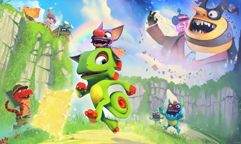bat, 4K, digital, frog, Yooka-Laylee, A Corporate Conundrum