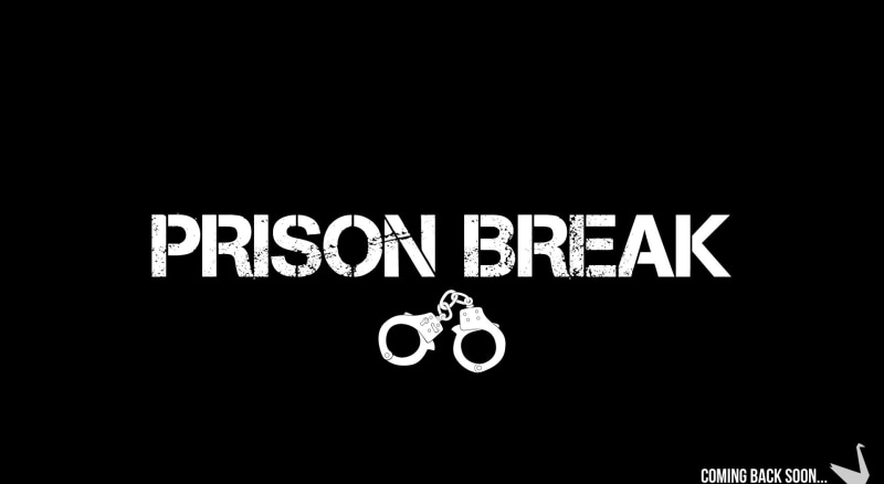 indoors, capital letter, dark, Artistic, guidance, message, prison, prison break, neon, information, night, low angle view, copy space, 1080P, break, no people