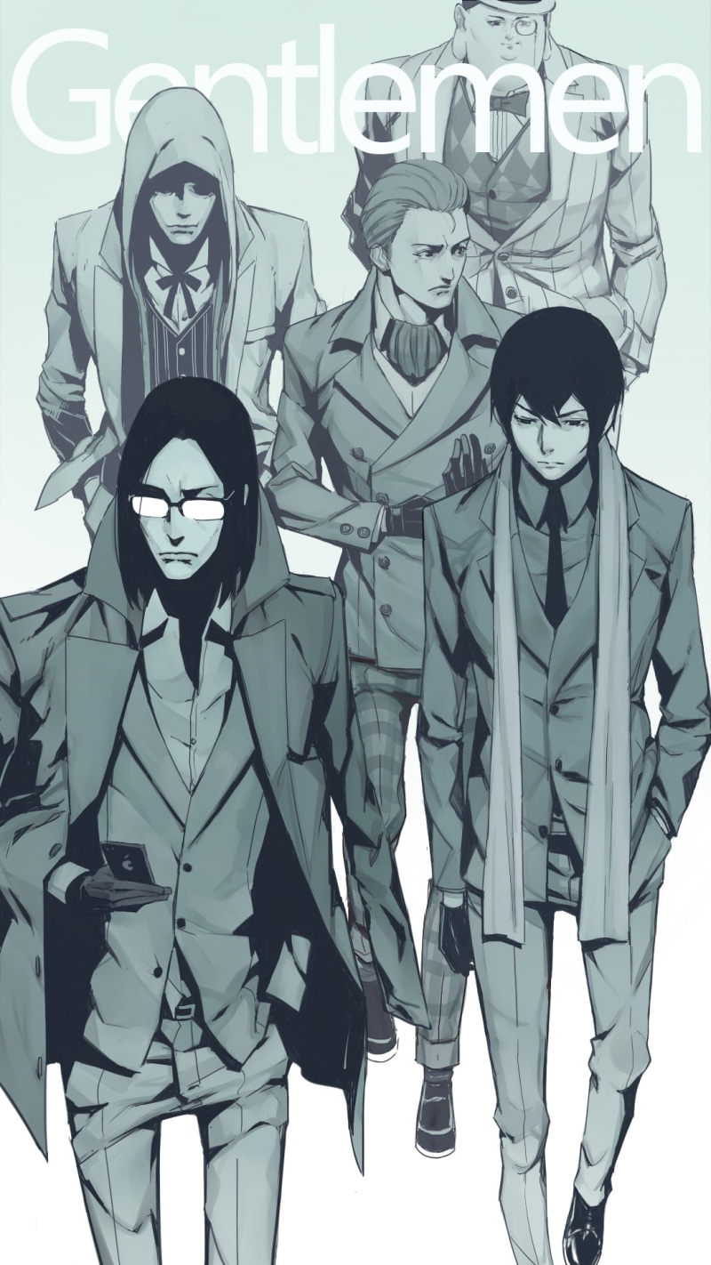 1080P, human body part, Morokuzu Takehito, creativity, business, Prison School, Andō Reiji, Wakamoto Shingo, portrait display, business person, front view