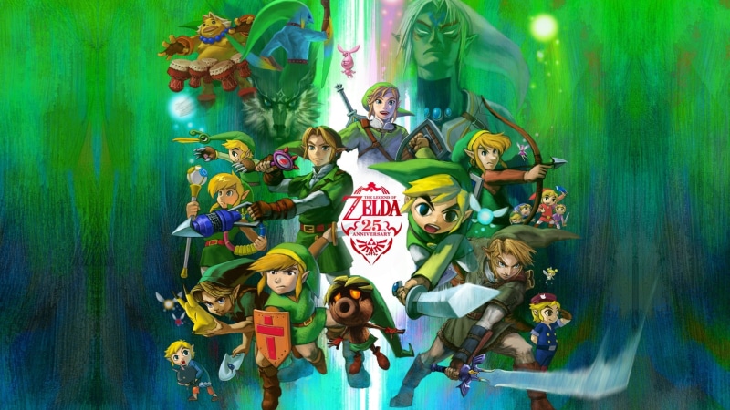 medium group of people, human representation, people, adult, child, males, mid adult men, Zelda, Nintendo, group of people, females, Link, togetherness