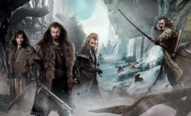 emotion, architecture, clothing, females, group of people, nature, The Hobbit, Unexpected, togetherness, Dwarves, men, the past, Hobbit, standing