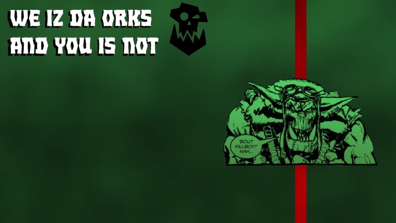Ork (Warhammer 40k), 1080P, Warhammer 40K, Warhammer