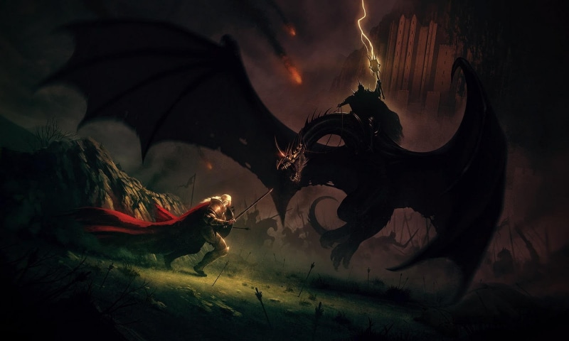 fantasy, versus, 3d and abstract, 1080P, picture, 2012