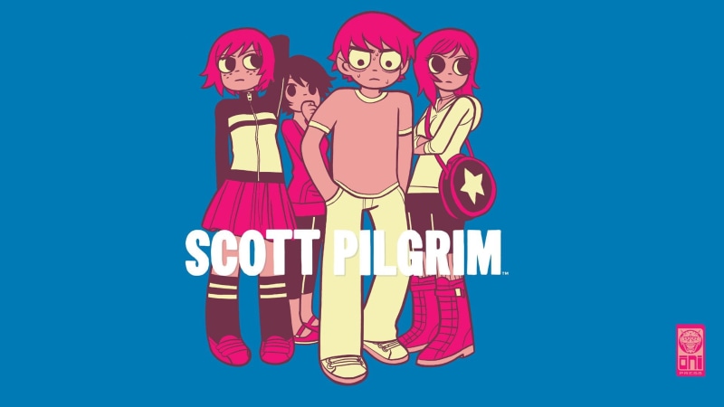 Ramona Flowers, Knives Chau, Kim Pine, Scott Pilgrim, 1080P, Comics