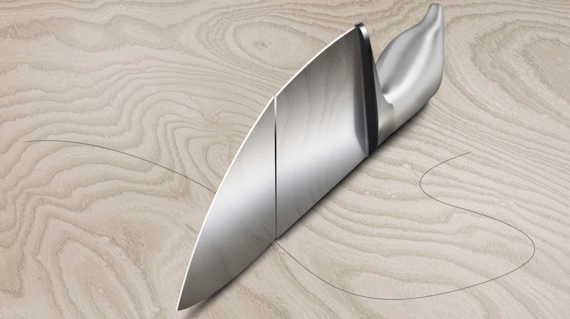 single object, wood, knife, high angle view, close-up, paper, knives, pattern, nature, communication, wood grain, flooring, no people, 720P, day, brown
