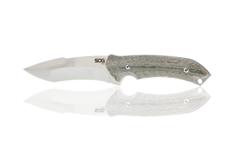 single object, indoors, white background, art and craft, sharp, folded, page, white color, close-up, three objects, security, SOG Specialty Knives, white