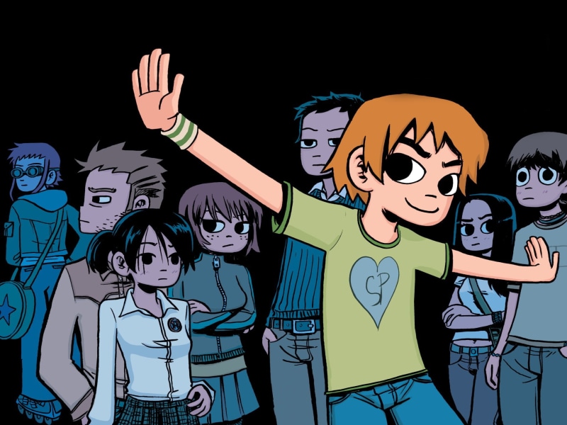 Stephen Stills, Knives Chau, Comics, Scott Pilgrim, Stacey Pilgrim, Ramona Flowers, Young Neil, 1080P, Kim Pine, Wallace Wells