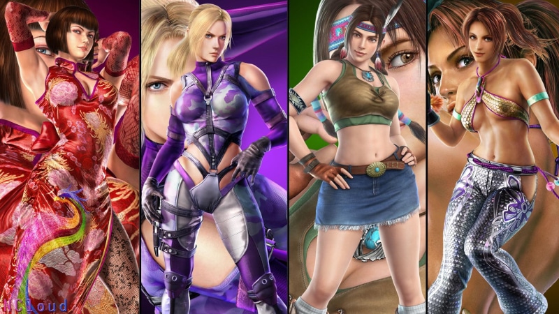 julia, fighting, 1080P, nina, tekken, girls, christie, games, game, anna