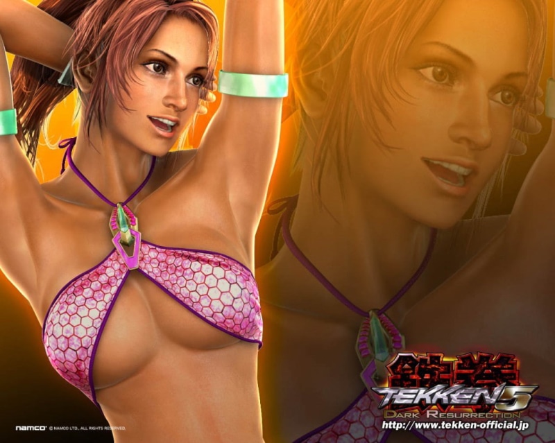 480P, monteiro, Tekken 5, video, hd, christie, Christie Monteiro, art, x, tekken, games