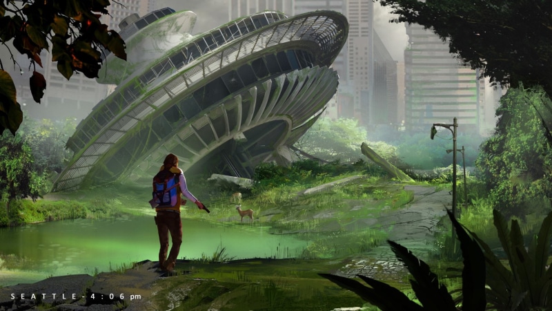 Post Apocalyptic, Video Game, 1080P, Seattle, The Last of Us Part II