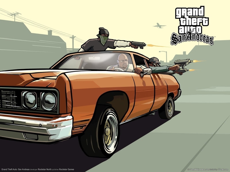 day, vintage Car, pop Art, vector, nature, Grand Theft Auto: San Andreas, leisure activity, collectors Car, san, men, lifestyles, convertible, color Image