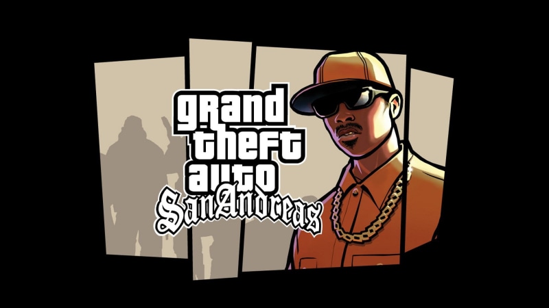 women, holding, andreas, Grand Theft Auto, western script, smiling, Grand Theft Auto: San Andreas, 1080P, communication, glasses, human body part, females