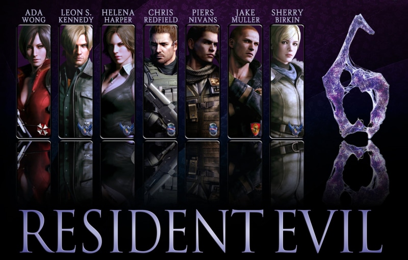 Piers Nivans, game, mid adult, Ada Wong, indoors, Biohazard 6, communication, front view, variation, transparent, male likeness, human representation