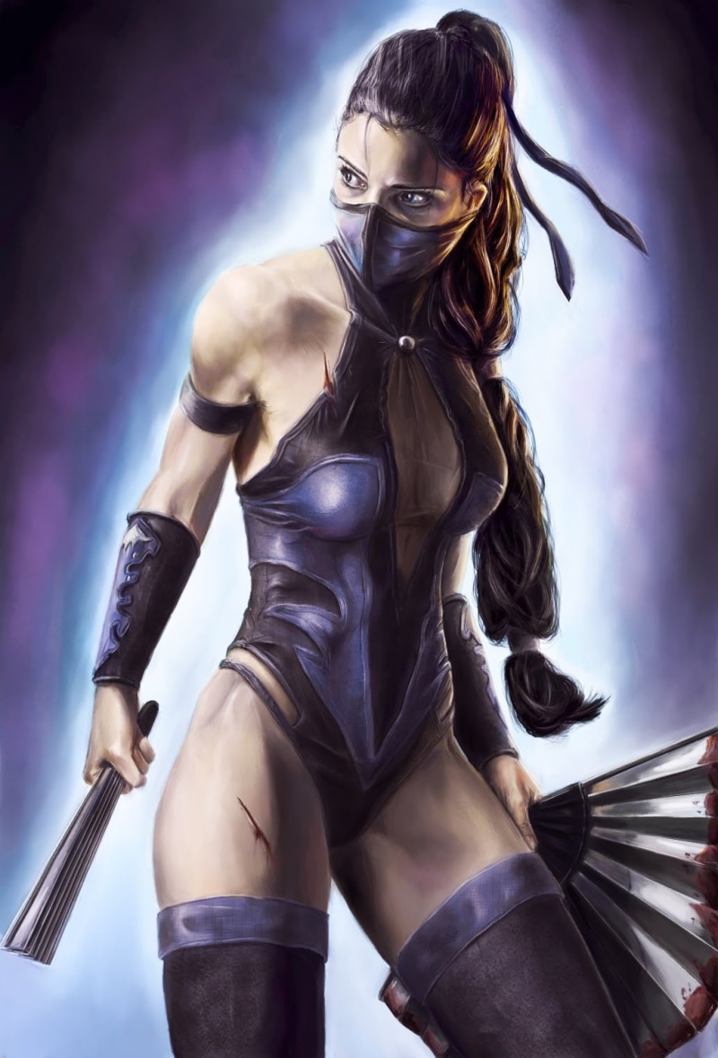 kitana, kombat, video, x, Mortal Kombat, art, hd, mortal, Video Games, games, 720P