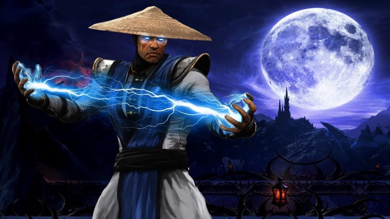 kombat, mortal, video, x, hd, raiden, art, Video Games, 1080P, Mortal Kombat, games
