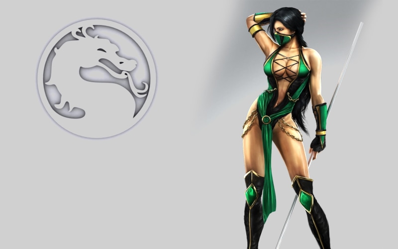 kombat, cgi, art, 1080P, video, mortal, d, x, jade, logo, hd, Video Games, games