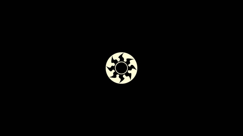 black background, Magic: The Gathering, 1080P, simple, minimalism, Sun, Trading Card Games