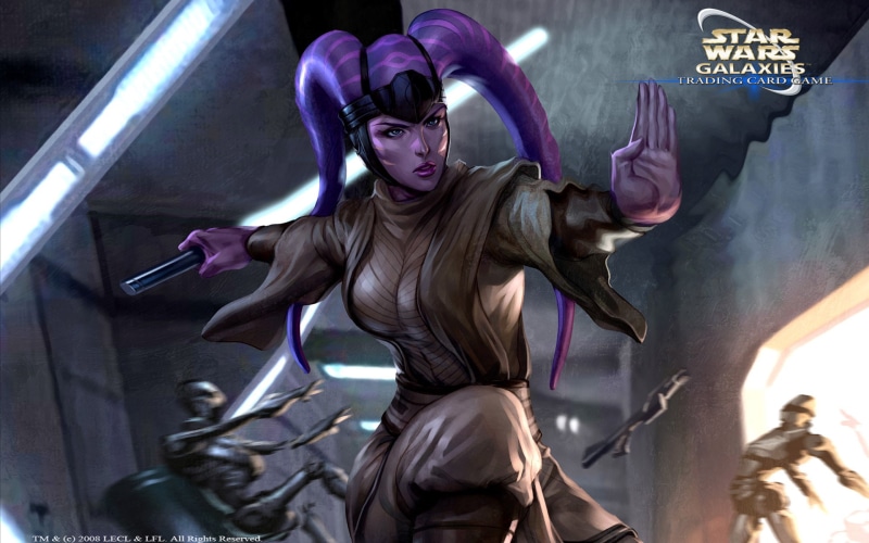 galaxies, trading, art, game, artwork, 1080P, lightsabers, card, star, wars, jedi, fantasy
