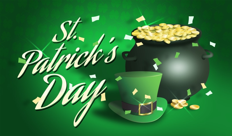 corn, festive, nature, coins, food and drink, fast food, st, s, creativity, confetti, colored background, leprechaun, occupation, no people
