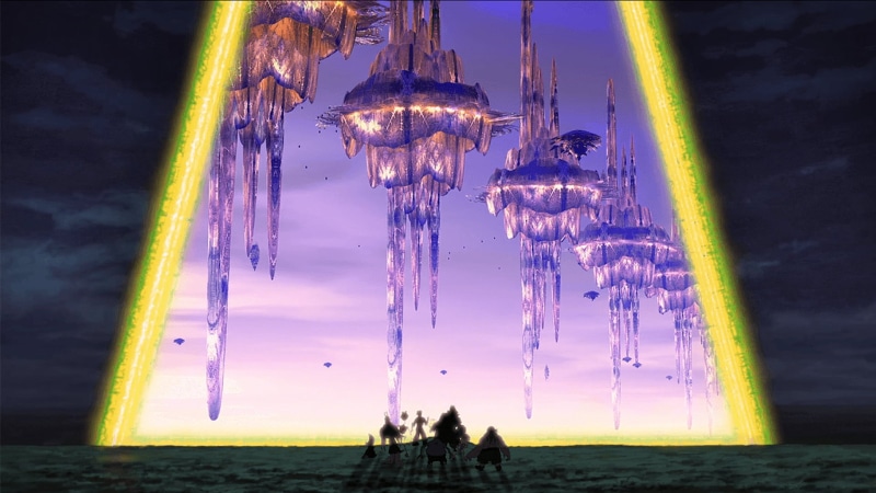 1080P, Portal, science fiction, cloud city, Disney, clouds, Treasure Planet