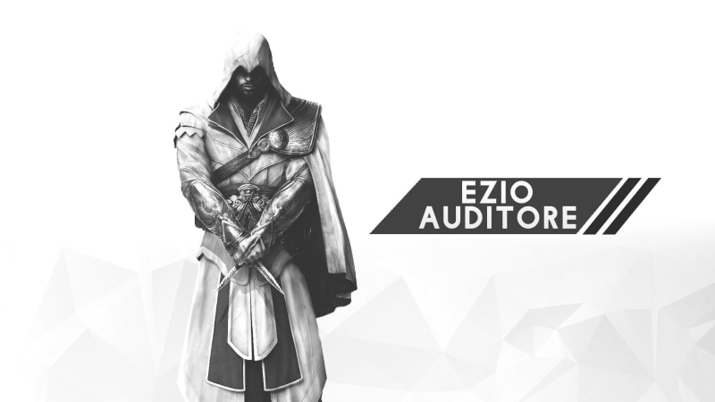 communication, Ezio Auditore da Firenze, assassin, minimalism, creed, representation, text, city, capital letter, no people, video games, human representation