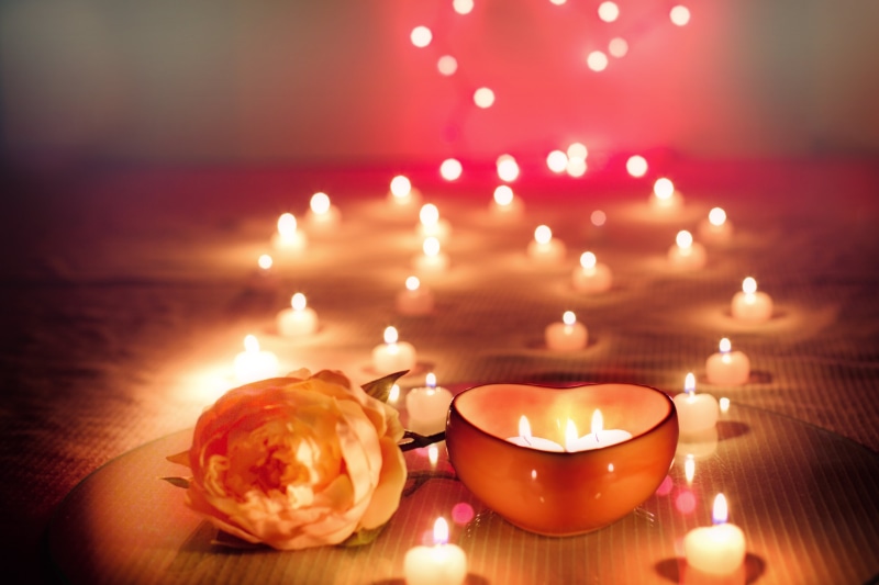 light, freshness, no people, luminosity, food and drink, burning, 4K, romance, flames, table, candlelight, fire, romantic, lighting equipment, diya - oil lamp