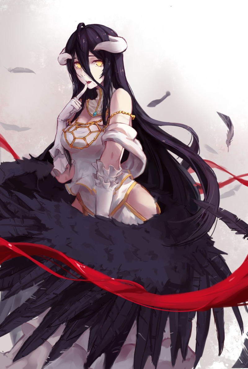 clothing, motion, anime, outdoors, black color, women, dress, 1080P, horns, human body part, beautiful woman, beautiful people, real people, anime girls