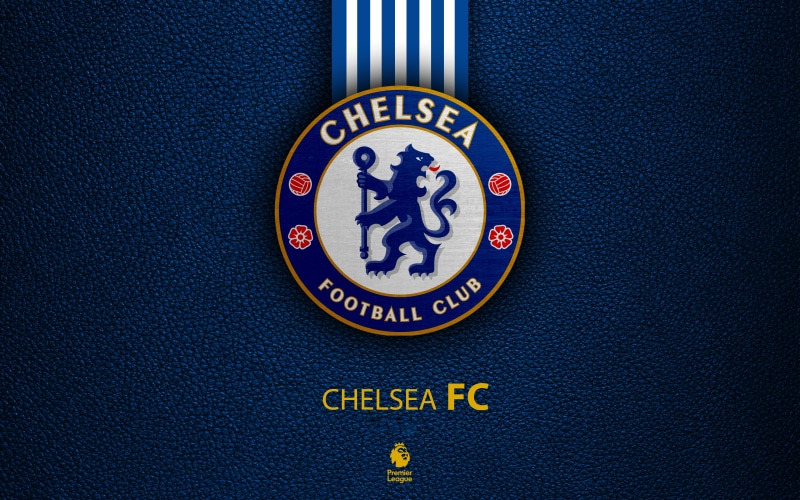 Chelsea F.C., 4K, Logo, Soccer