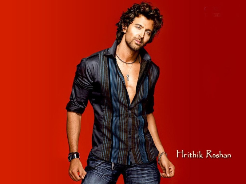front view, young adult, colored background, Male Celebrities, standing, beautiful people, dashing, jeans, casual clothing, hairstyle, roshan, studio shot