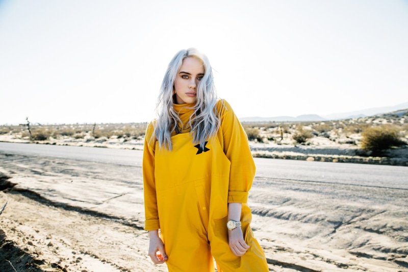 1080P, White Hair, Singers, Billie Eilish, American, Singer