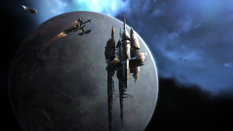 planet earth, space, ship, animal themes, planet - space, rocket, fire, galaxy, digital art, 1080P, sphere, digital composite, night, EVE Online, space station