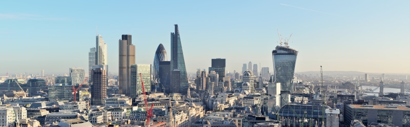 photo, business, landscape, Panorama, Cheesegrater, Hugin, 35mm, downtown District, architecture, Gherkin, skyscraper, Nikkor, famous Place, Heron Tower