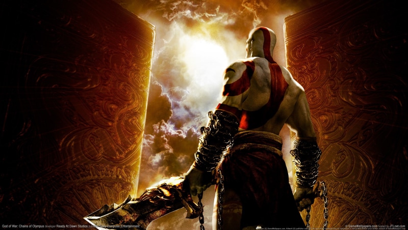 chains, olympus, poster, 1080P, god, war, game
