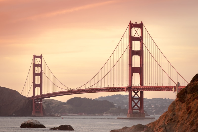 bridge, architecture, transportation, long, bay, san Francisco Bay Area, gate, sea, pacific Ocean, connection, nature, san, bridge - Man Made Structure