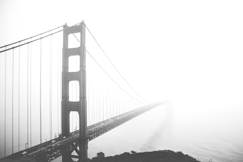 no People, grayscale, san Francisco - California, sky, day, photo, famous Place, travel, golden, black and white, bay, travel destinations, water, gate