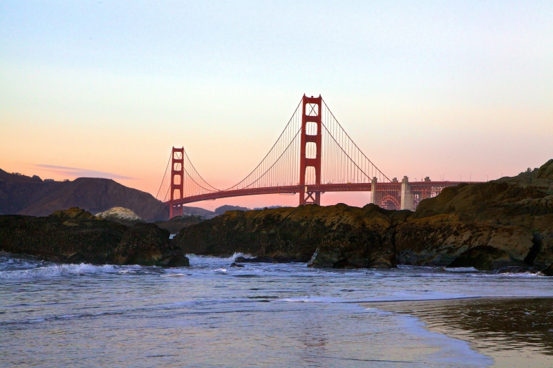 angeles, blue, northern California, san francisco, san Francisco County, architecture, tourism, monument, metal, san Francisco Bay Area, built structure