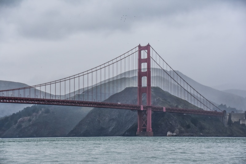 San Francisco, water, gate, san, built structure, pacific Ocean, sea, bridge, san Francisco County, sky, bay, tourism, 5K, travel, transportation, connection