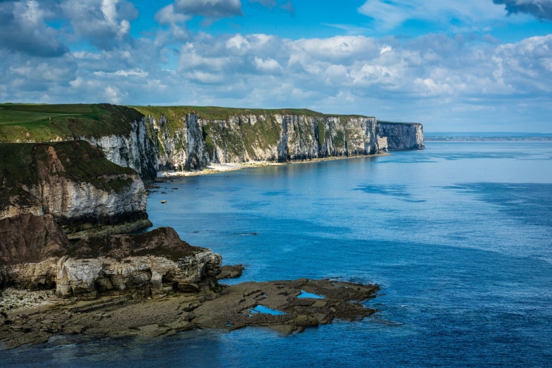 relax, cheerful, idyllic, fun, outdoor, rock formation, vacation, day, water, north yorkshire, eroded, enjoyment, rock, tranquil scene, joy, coast, scenic