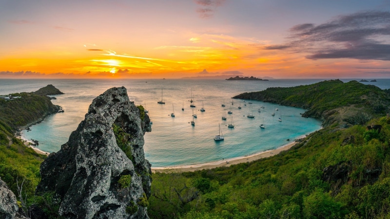 Coast, Boat, Beach, Bay, 1080P, Sunrise, Morning, Landscape, Sea