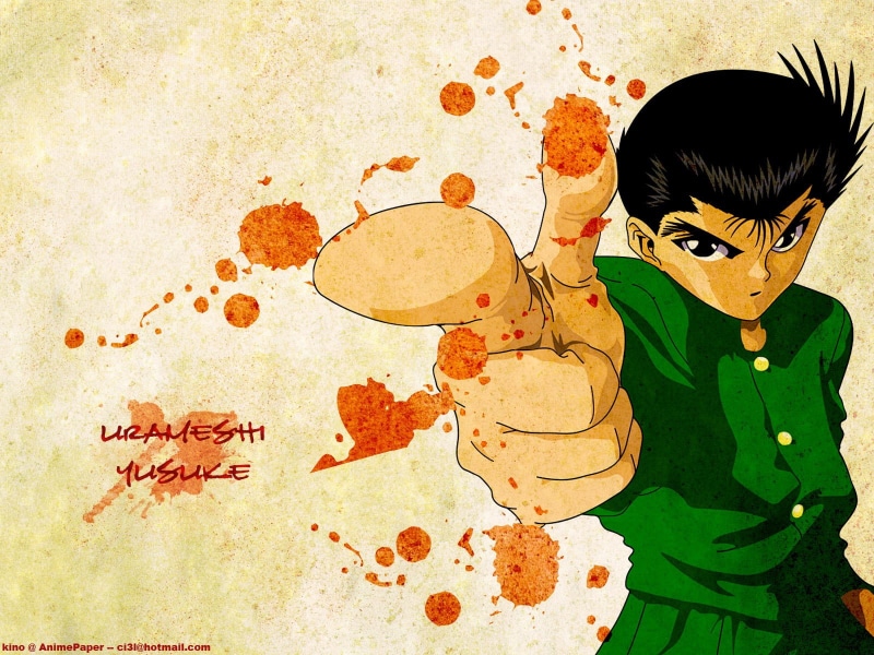 anime, boy, anime boy, hakusho, yu yu hakusho, 720P, yu