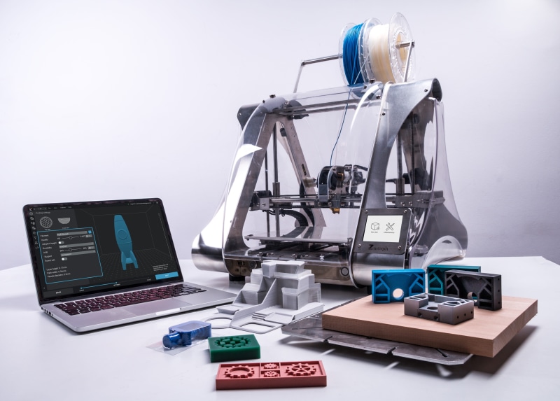 4K, computer equipment, computer, indoors, no people, laboratory, effort, instrument of measurement, industry, 3d, still life, table, 3d printing, connection
