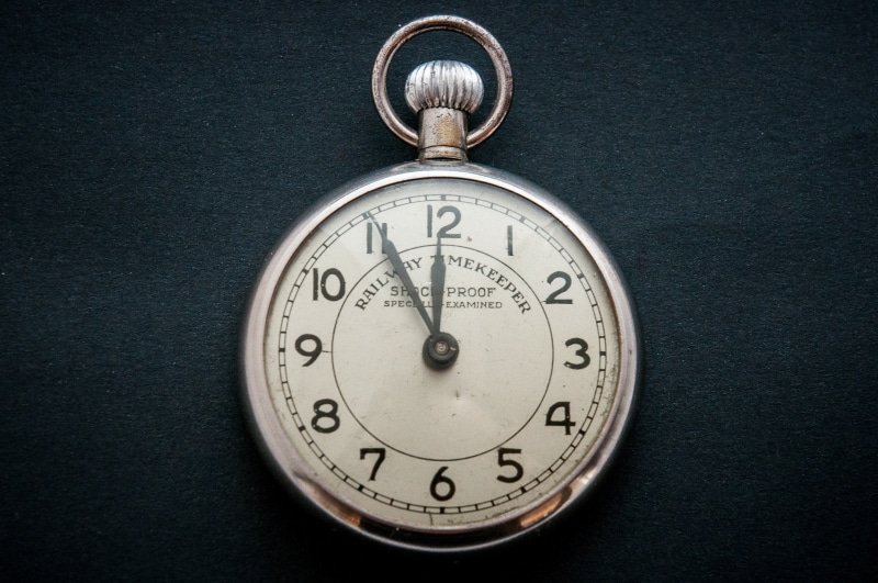 silver, railway, chrome, watch, no people, studio shot, 2K, shape, old-fashioned, countdown, time of, black background, pocket Watch, geometric shape