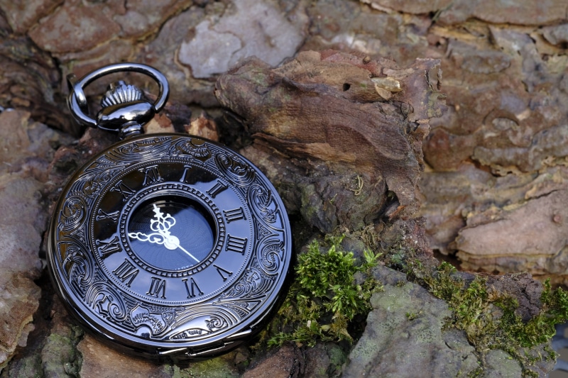 pocket, rock formation, communication, time of, old fashioned, instrument of time, wood, clock, the past, tree bark, antique, watch, close-up, nostalgia