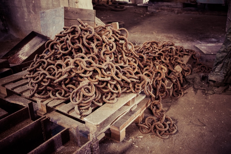 5K, factory, messy, industry, entrance, structure, stack, chain, palette, window, building, wooden, photo, day, metallic, rusty, damaged, fishing, still life
