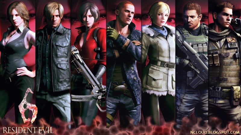 leather, women, young adult, crowd, group of people, Resident Evil 6, video games, men, 720P, young women, arts culture and entertainment, Resident Evil
