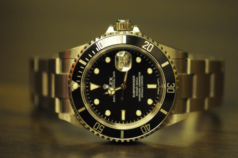 clock, watch, rolex, time, 2K