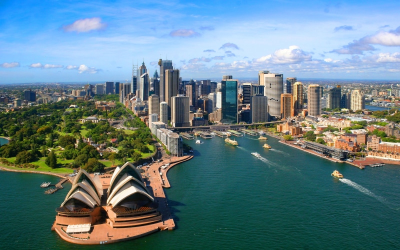 desktop, opera, circular, skyline, sydney, house, 2K, australia, downtown, quay, hd