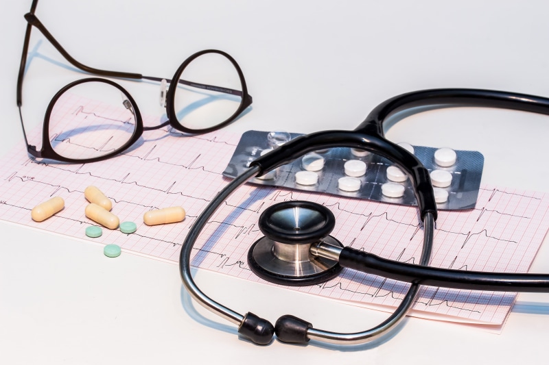 medical exam, healthcare and medicine, pulsating, cardiology, pulse trace, heart, white background, diagnostic medical tool, electrocardiogram, white, healthcare